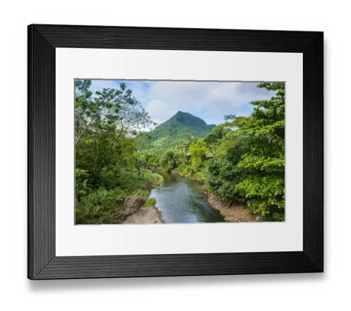 Framed Print : Little creek, Upolo, Samoa, South Pacific Framed Print : Little creek, Upolo, Samoa, South Pacific