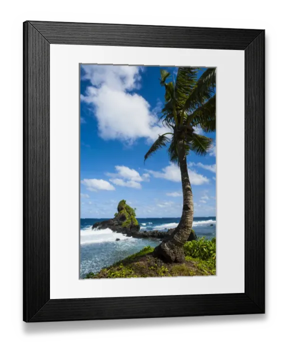 Framed Print : East Coastl of Tutuila island, American Samoa, South Pacific Framed Print : East Coastl of Tutuila island, American Samoa, South Pacific