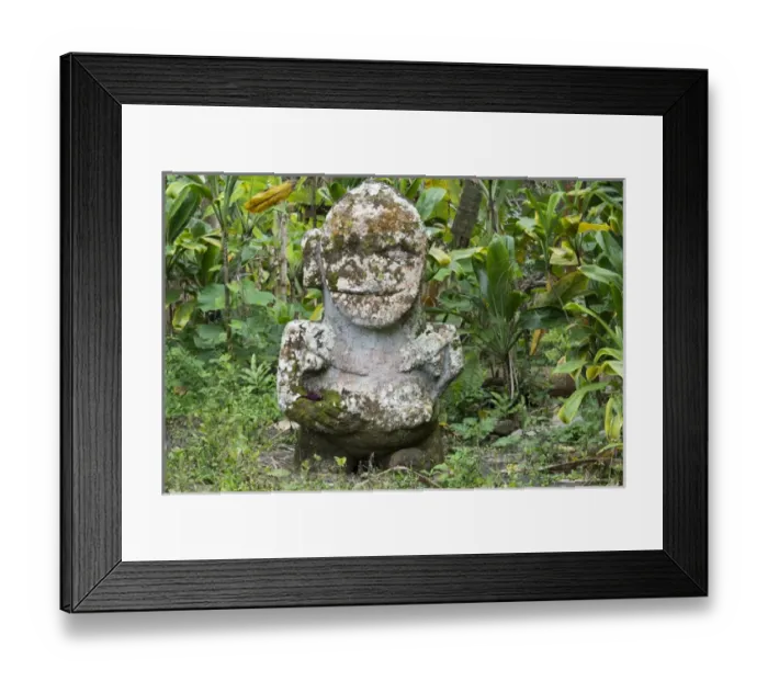 Framed Print : French Polynesia, Austral Islands, Raivavae