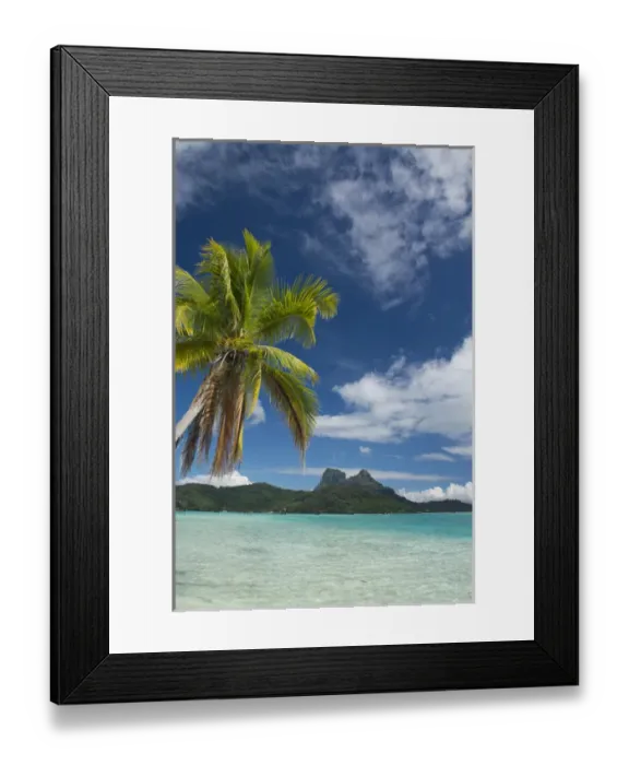 Framed Print : French Polynesia, Society Islands, Leeward Islands, Bora Bora Framed Print : French Polynesia, Society Islands, Leeward Islands, Bora Bora