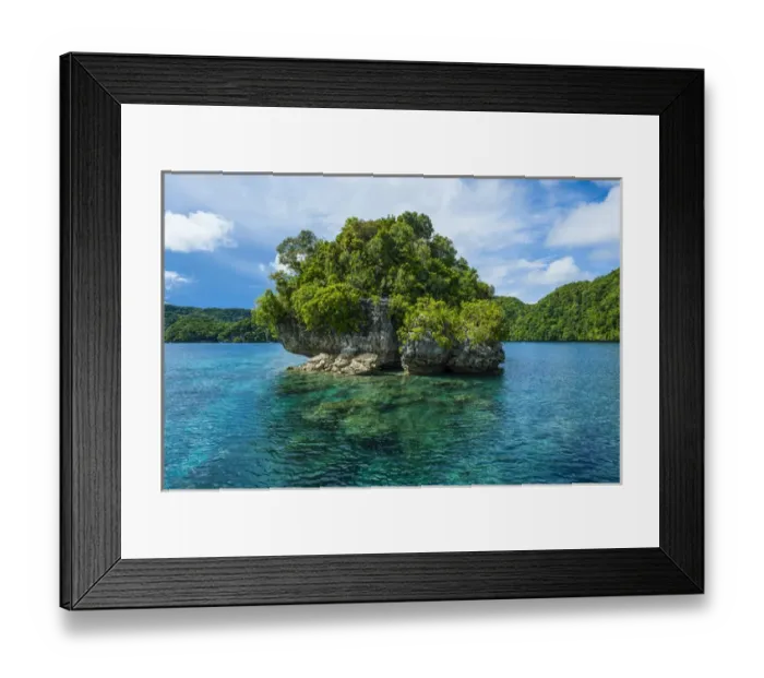 Framed Print : Rock arch in the Rock islands, Palau, Central Pacific Framed Print : Rock arch in the Rock islands, Palau, Central Pacific