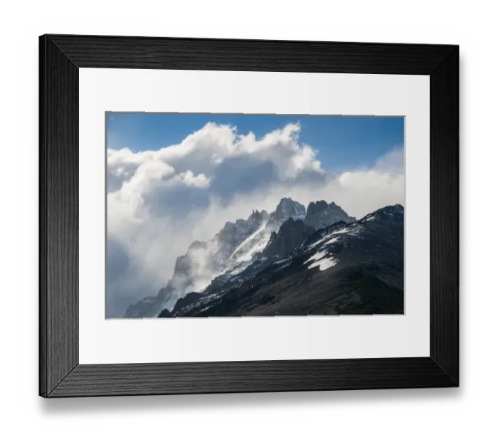 Framed Print : Mount Fitzroy, Unesco world heritage sight El Chalten, Argentina, South America Framed Print : Mount Fitzroy, Unesco world heritage sight El Chalten, Argentina, South America