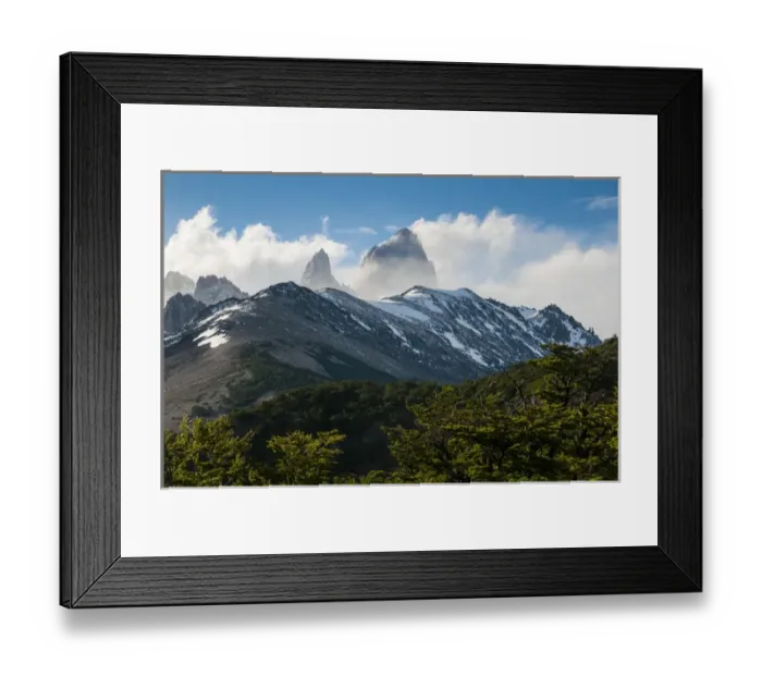 Framed Print : Mount Fitzroy, Unesco world heritage sight El Chalten, Argentina, South America