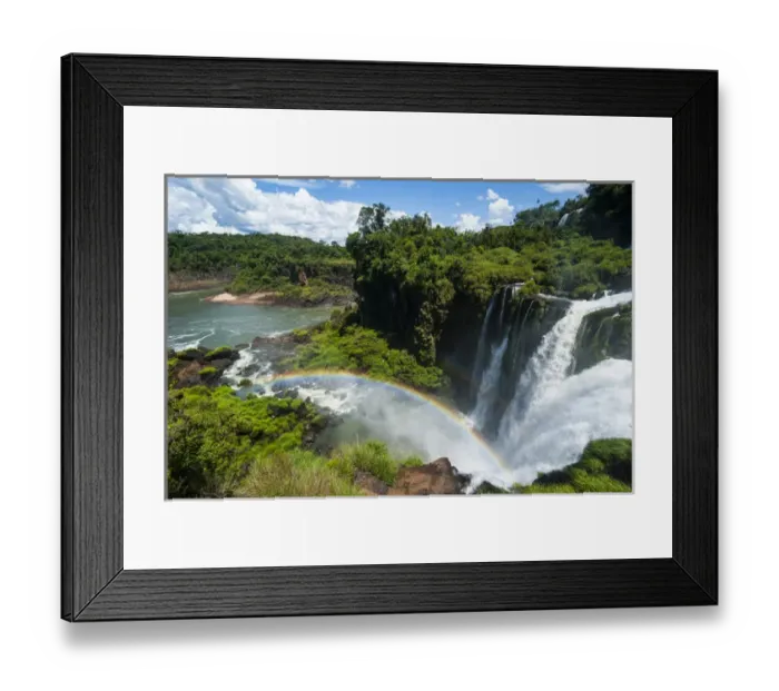 Framed Print : Largest waterfalls Unesco world heritage sight Foz de Iguazu, Argentina Framed Print : Largest waterfalls Unesco world heritage sight Foz de Iguazu, Argentina