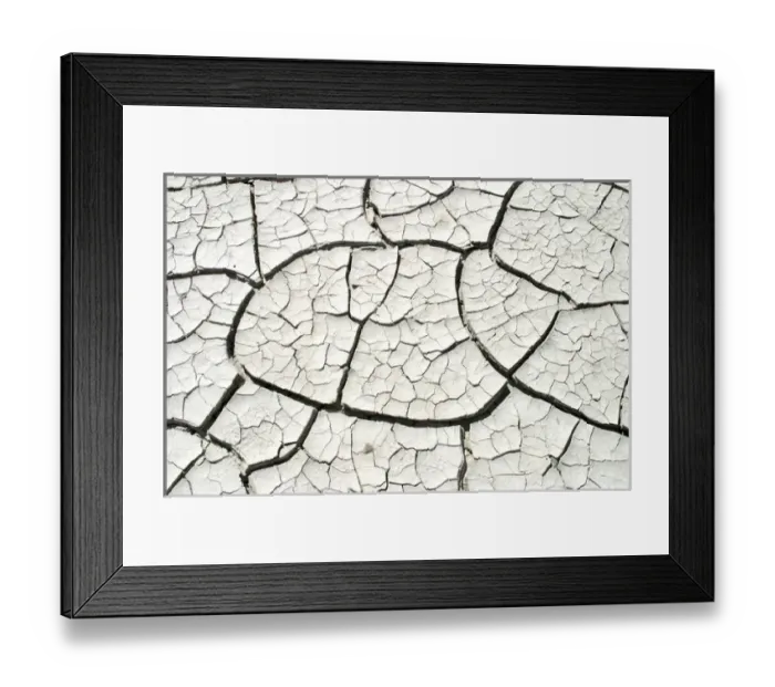 Framed Print : South America Argentina El Calafate Mud Cracks 1 Framed Print : South America Argentina El Calafate Mud Cracks 1