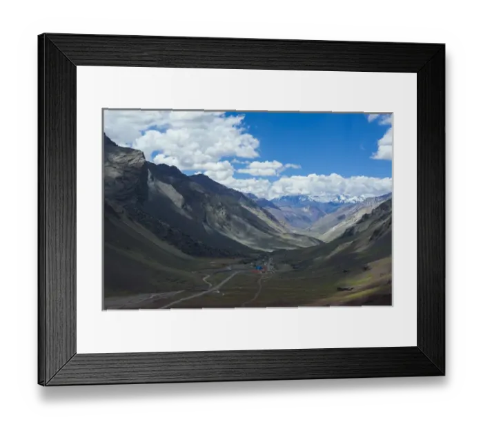 Framed Print : Mountain pass between Mendoza and Santiago, Andes, Argentina, South America Framed Print : Mountain pass between Mendoza and Santiago, Andes, Argentina, South America