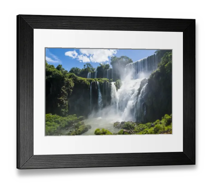 Framed Print : Largest waterfalls Unesco world heritage sight Foz de Iguazu, Argentina Framed Print : Largest waterfalls Unesco world heritage sight Foz de Iguazu, Argentina