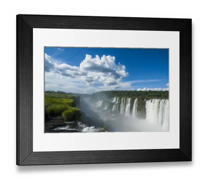 Framed Print : Largest waterfalls Unesco world heritage sight Foz de Iguazu, Argentina Framed Print : Largest waterfalls Unesco world heritage sight Foz de Iguazu, Argentina
