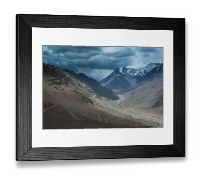 Framed Print : Mountain pass between Mendoza and Santiago, Andes, Argentina, South America Framed Print : Mountain pass between Mendoza and Santiago, Andes, Argentina, South America