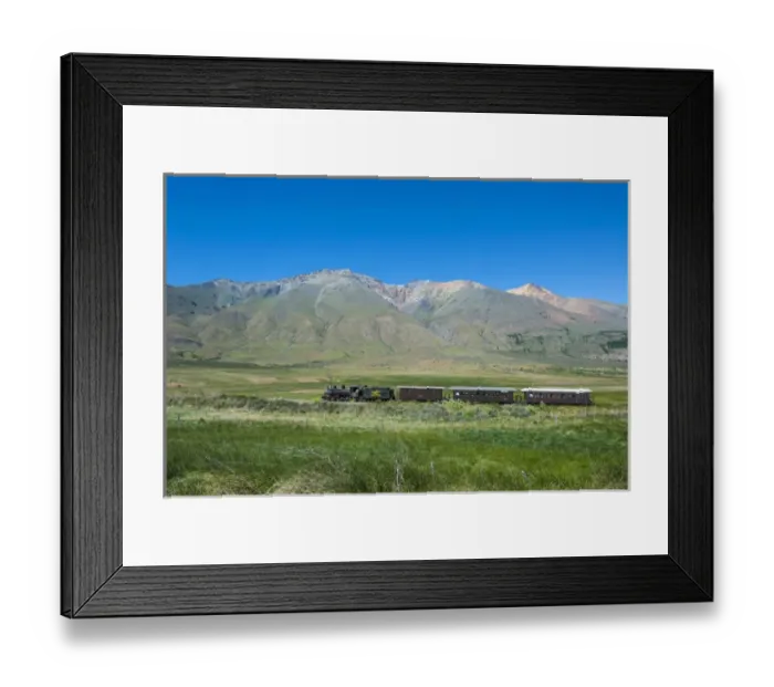 Framed Print : La Trochita the Old Patagonian Express between Esquel and El Maiten in Chubut Province Framed Print : La Trochita the Old Patagonian Express between Esquel and El Maiten in Chubut Province