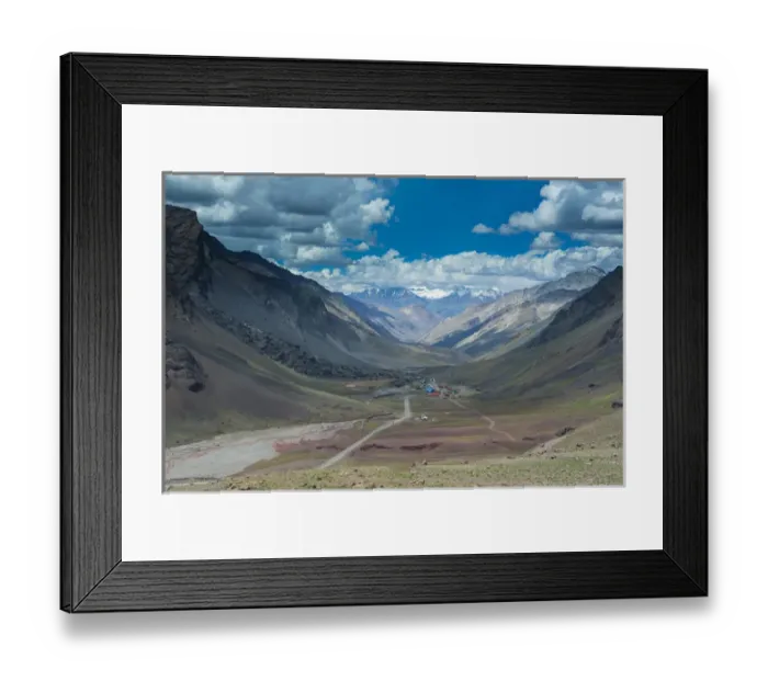 Framed Print : Mountain pass between Mendoza and Santiago, Andes, Argentina, South America Framed Print : Mountain pass between Mendoza and Santiago, Andes, Argentina, South America