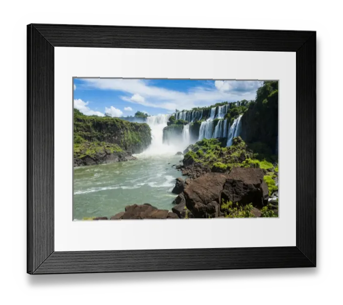 Framed Print : Largest waterfalls Unesco world heritage sight Foz de Iguazu, Argentina Framed Print : Largest waterfalls Unesco world heritage sight Foz de Iguazu, Argentina