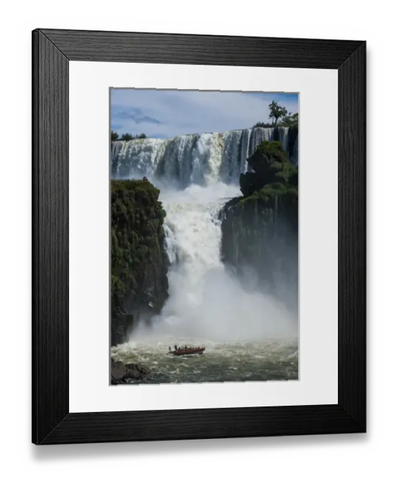 Framed Print : Largest waterfalls Unesco world heritage sight Foz de Iguazu, Argentina Framed Print : Largest waterfalls Unesco world heritage sight Foz de Iguazu, Argentina