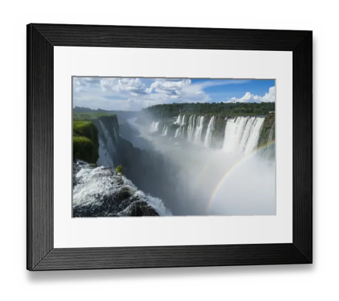 Framed Print : Largest waterfalls Unesco world heritage sight Foz de Iguazu, Argentina Framed Print : Largest waterfalls Unesco world heritage sight Foz de Iguazu, Argentina