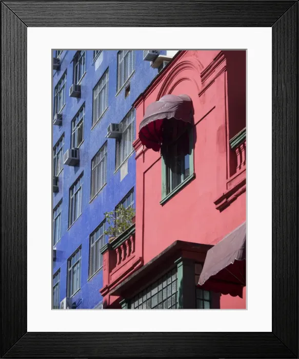 Framed Print : Apartment building at Rio De Janeiro, Brazil Framed Print : Apartment building at Rio De Janeiro, Brazil