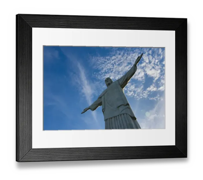 Framed Print : Statue of Christ the Redeemer on Corcovado, Rio de Janeiro, Brazil Framed Print : Statue of Christ the Redeemer on Corcovado, Rio de Janeiro, Brazil