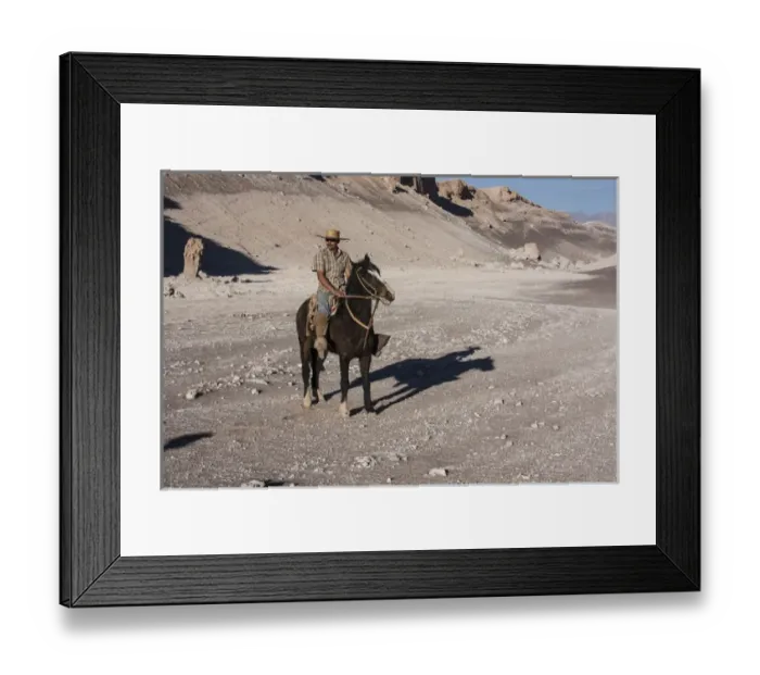 Framed Print : A guided ride through the Death Valley dessert surrounding San Pedro de Atacama Framed Print : A guided ride through the Death Valley dessert surrounding San Pedro de Atacama