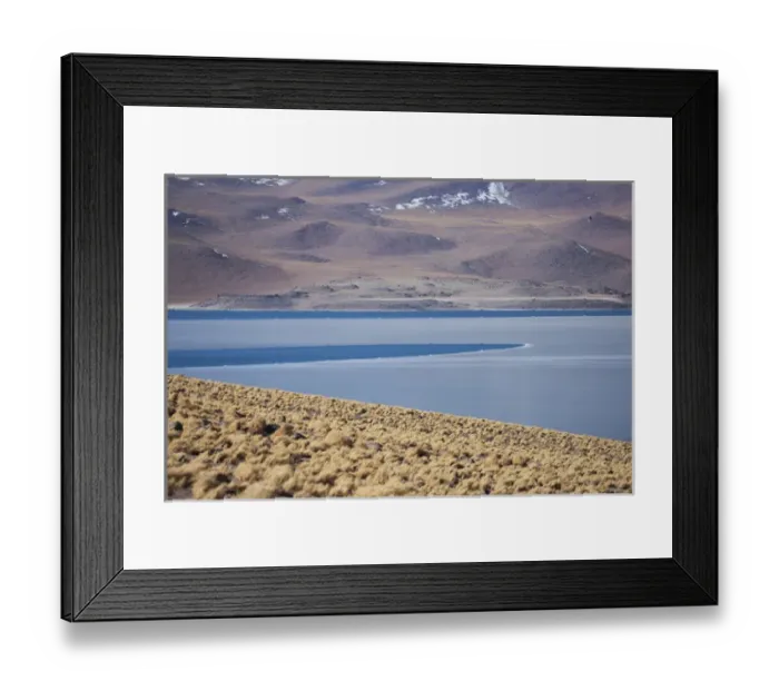 Framed Print : Miscanti Lake is a brackish water lake located in the altiplano of the Antogafasta region of Chile Framed Print : Miscanti Lake is a brackish water lake located in the altiplano of the Antogafasta region of Chile