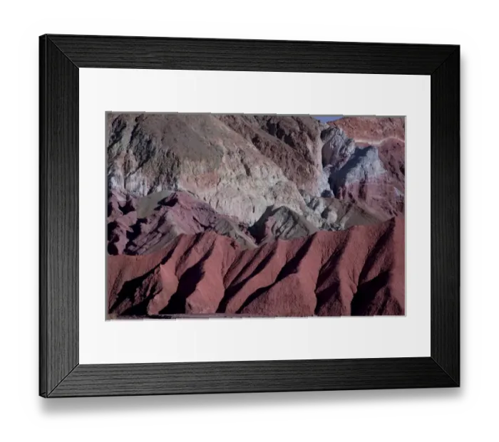 Framed Print : Located near the small town of Santiago del Rio Grande, is Rainbow Valley with it s Framed Print : Located near the small town of Santiago del Rio Grande, is Rainbow Valley with it s