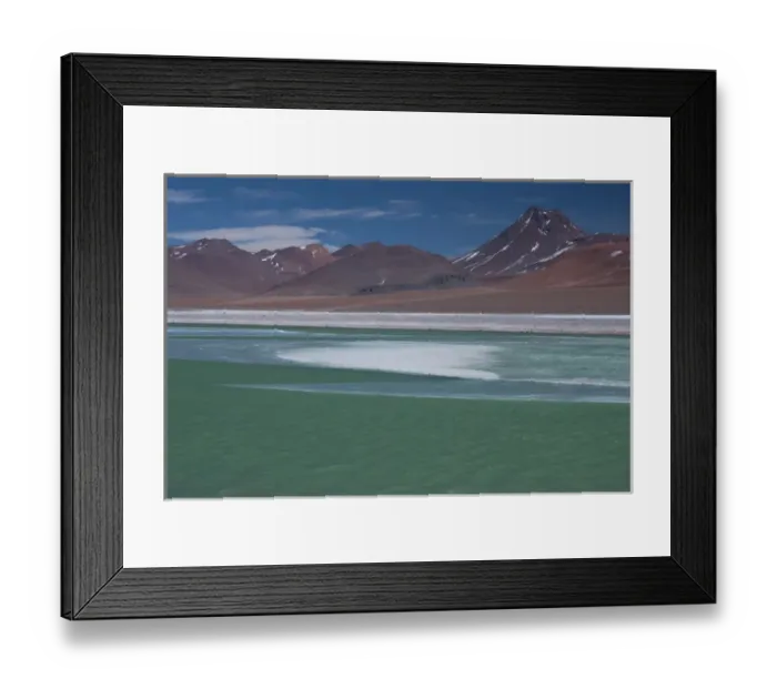 Framed Print : High in the Andes Mountains in Chile, near the border with Argentina, at 13, 800 feet of elevation Framed Print : High in the Andes Mountains in Chile, near the border with Argentina, at 13, 800 feet of elevation