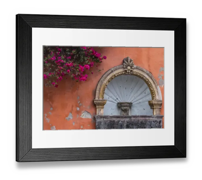 Framed Print : North America, Mexico, San Miguel de Allende, Street fountain built into a salmon Framed Print : North America, Mexico, San Miguel de Allende, Street fountain built into a salmon