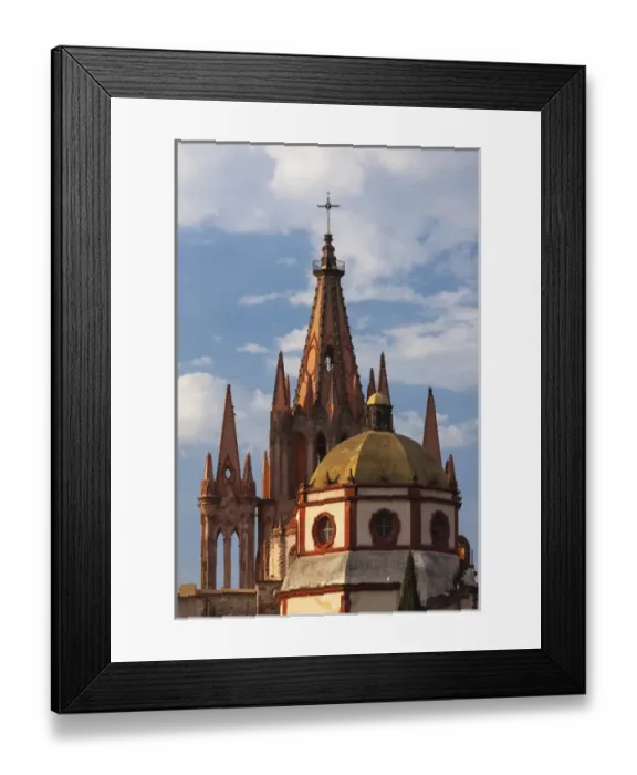 Framed Print : Mexico, San Miguel de Allende. Cathedral of San Miguel Archangel Framed Print : Mexico, San Miguel de Allende. Cathedral of San Miguel Archangel