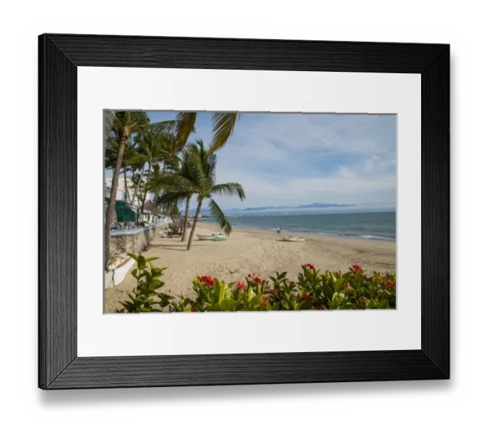 Framed Print : Mexico, Bahia de Banderas, Bucerias. A beach town in Nayarit State between La Cruz de Huanacaxtle Framed Print : Mexico, Bahia de Banderas, Bucerias. A beach town in Nayarit State between La Cruz de Huanacaxtle