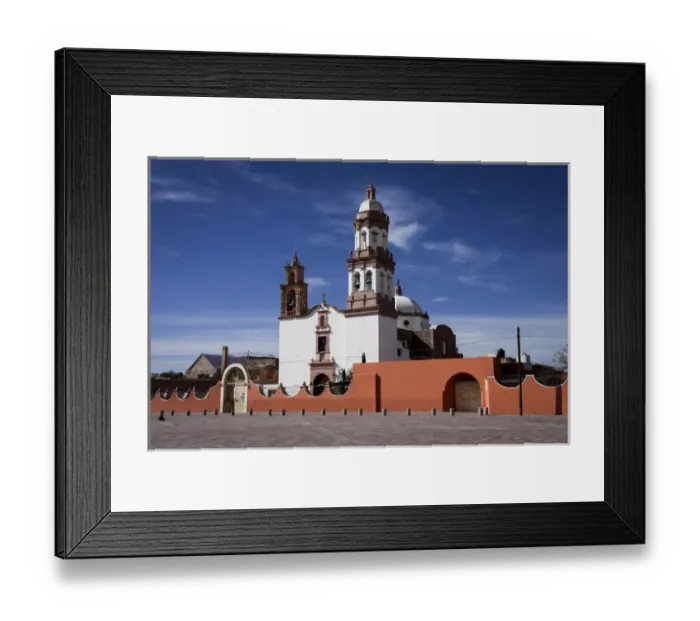 Framed Print : Jaral de Berrio church, San Felipe, Mexico Framed Print : Jaral de Berrio church, San Felipe, Mexico