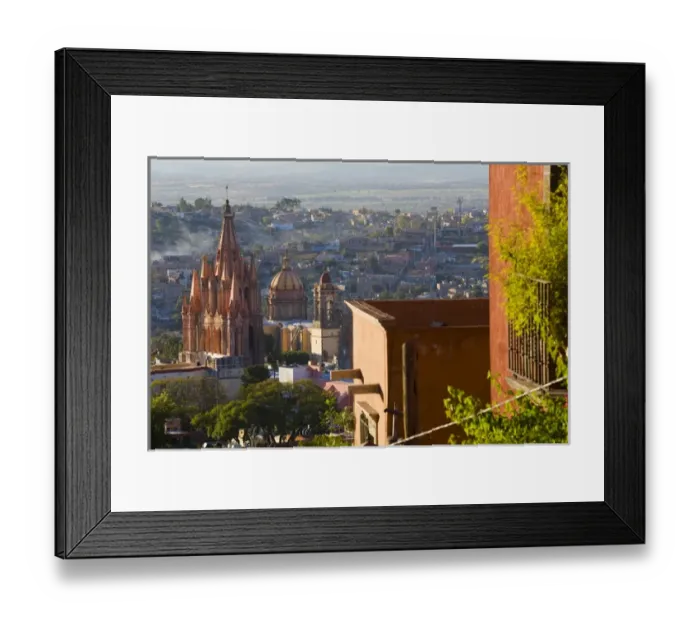 Framed Print : San Miguel Allende & La Parroquia Church San Miguel de Allende, & La Parroquia Church Framed Print : San Miguel Allende & La Parroquia Church San Miguel de Allende, & La Parroquia Church