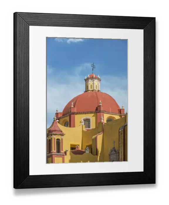 Framed Print : Mexico, Guanajuato, Guanajuato, Our Lady of Guanajuato Basilica Dome Framed Print : Mexico, Guanajuato, Guanajuato, Our Lady of Guanajuato Basilica Dome