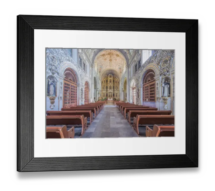 Framed Print : Mexico, Oaxaca, Church of Santo Domingo de Guzman (Templo de Santo Domingo de Guzman)