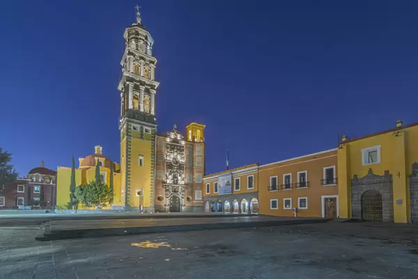 Mexico, Puebla, Church of San Francisco and ex monastery (Templo de San Francisco)