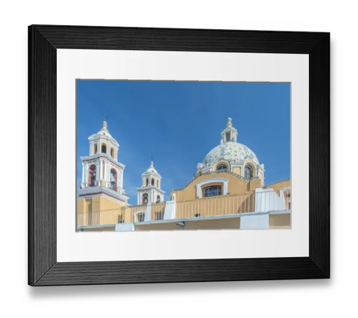 Framed Print : Mexico, Puebla, Cholula, Santuario de Nuestra Senora de los Remedios Framed Print : Mexico, Puebla, Cholula, Santuario de Nuestra Senora de los Remedios