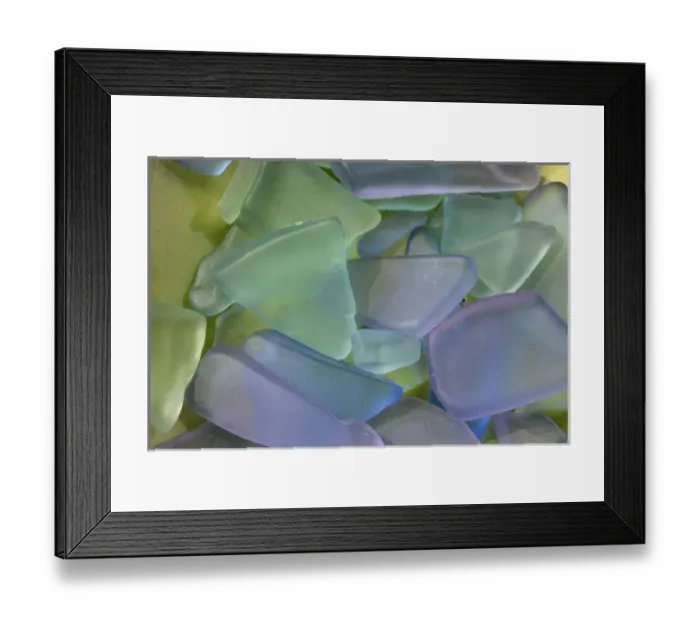 Framed Print : USA, Alaska, Ketchikan, beach glass Framed Print : USA, Alaska, Ketchikan, beach glass