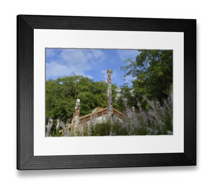 Framed Print : USA, Alaska, Ketchikan, Totem Bight State Historical Park Framed Print : USA, Alaska, Ketchikan, Totem Bight State Historical Park