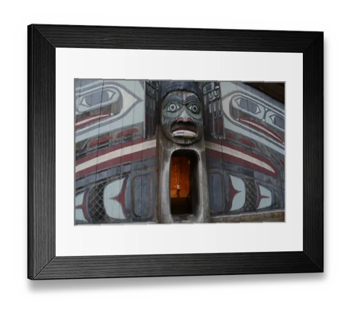 Framed Print : USA, Alaska, Ketchikan, Totem Bight State Historical Park Framed Print : USA, Alaska, Ketchikan, Totem Bight State Historical Park