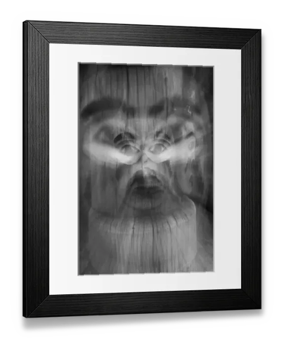 Framed Print : USA, Alaska, Ketchikan, Totem Bight State Historical Park