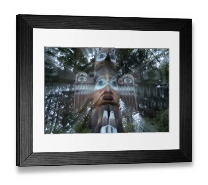 Framed Print : USA, Alaska, Ketchikan, Totem Bight State Historical Park Framed Print : USA, Alaska, Ketchikan, Totem Bight State Historical Park