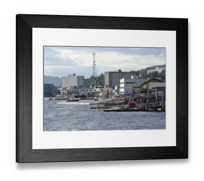 Framed Print : USA, Alaska, Ketchikan