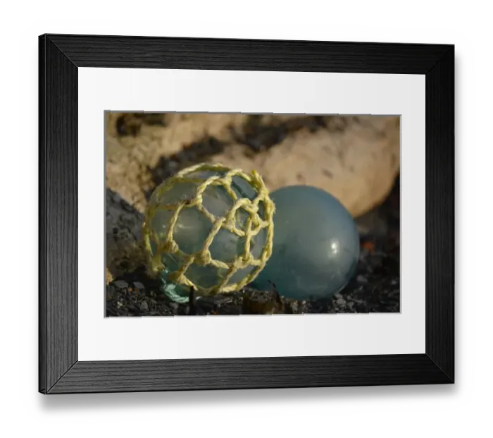 Framed Print : USA, Southeast Alaska near Ketchikan, Japanese glass fishing float Framed Print : USA, Southeast Alaska near Ketchikan, Japanese glass fishing float