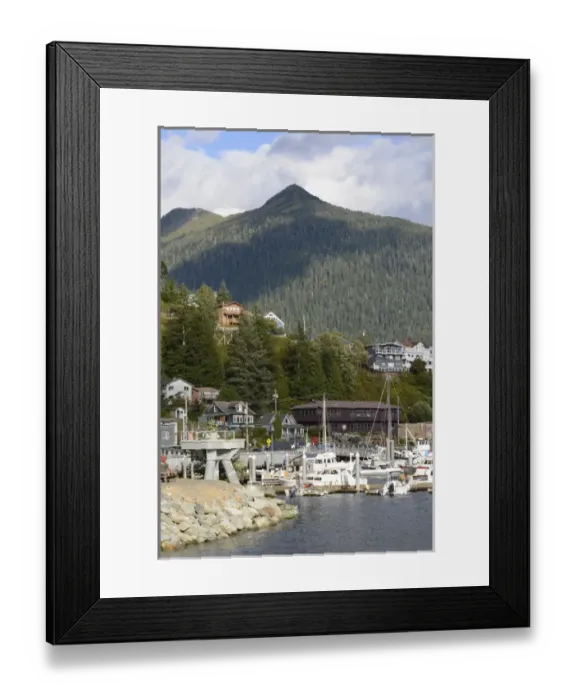 Framed Print : USA, Alaska, Ketchikan Framed Print : USA, Alaska, Ketchikan