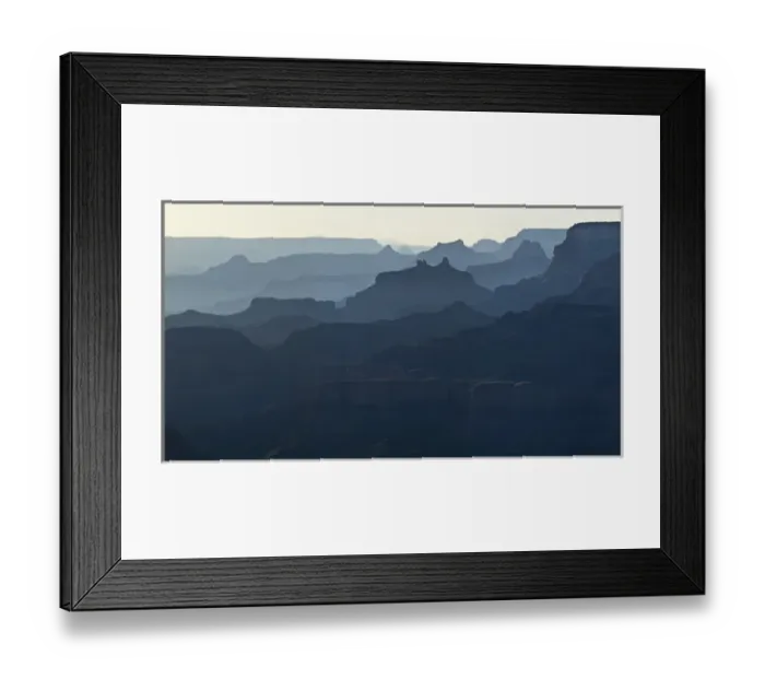 Framed Print : USA, Arizona, Grand Canyon National Park, Panorama of buttes in haze from Desert View Framed Print : USA, Arizona, Grand Canyon National Park, Panorama of buttes in haze from Desert View
