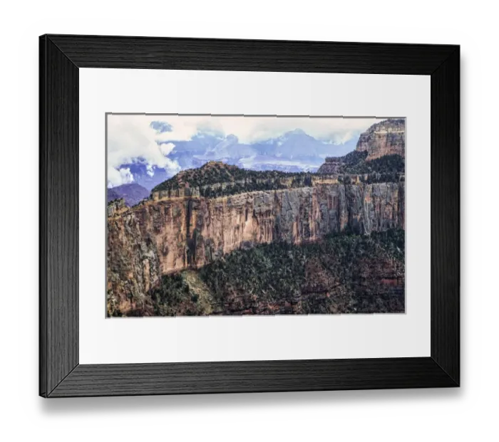 Framed Print : USA, Arizona, Grand Canyon National Park, North Rim, View from Wedding Point at Cape Framed Print : USA, Arizona, Grand Canyon National Park, North Rim, View from Wedding Point at Cape