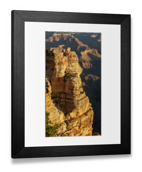 Framed Print : USA, Arizona, Grand Canyon National Park, Vertical panorama at Mather Point on Framed Print : USA, Arizona, Grand Canyon National Park, Vertical panorama at Mather Point on