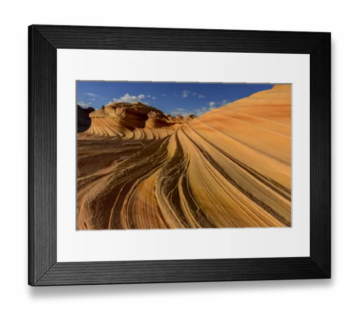 Framed Print : The Second Wave in the Vermillion Cliffs Wilderness, Arizona, USA