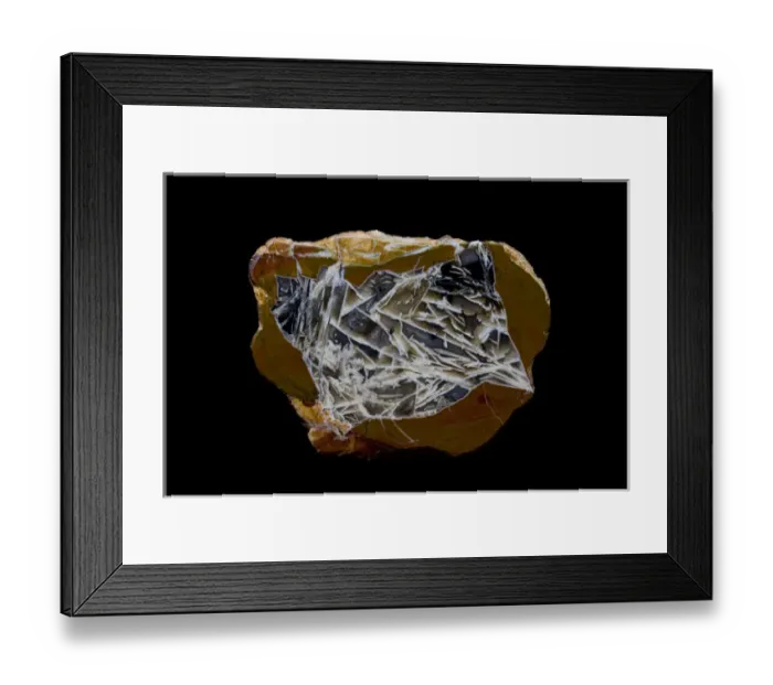 Framed Print : Thunderegg Agate, Quartzsite, AZ