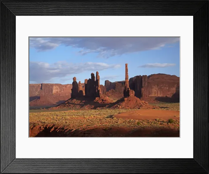Framed Print : United States, Arizona, Navajo Nation, Monument Valley, Yei Bi Chei and Totem Pole Framed Print : United States, Arizona, Navajo Nation, Monument Valley, Yei Bi Chei and Totem Pole