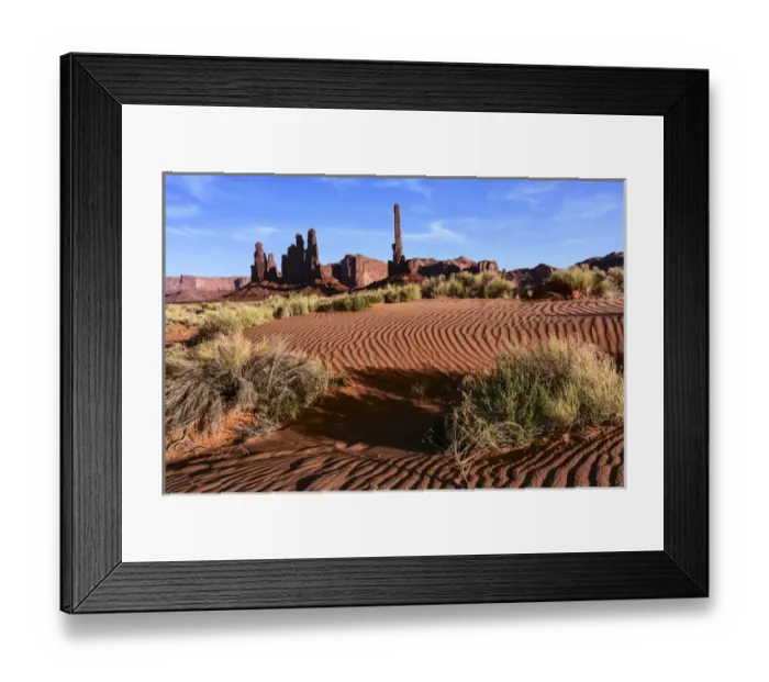 Framed Print : USA Arizona Monument Valley Totem Pole Framed Print : USA Arizona Monument Valley Totem Pole