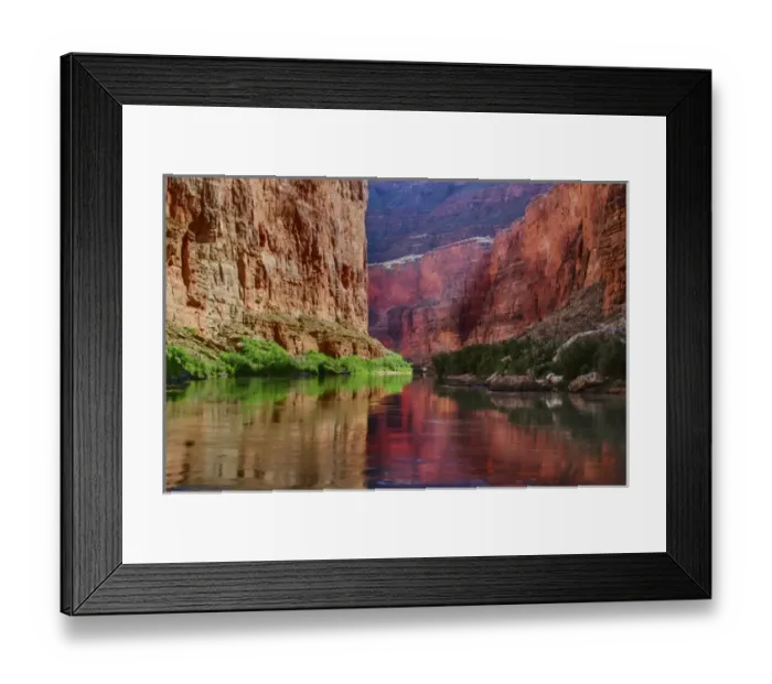 Framed Print : USA Arizona Grand Canyon Colorado River Float Trip Whitmore Creek 2