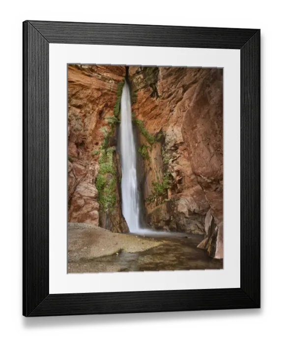 Framed Print : USA Arizona Grand Canyon Colorado River Float Trip Dear Creek Falls Framed Print : USA Arizona Grand Canyon Colorado River Float Trip Dear Creek Falls